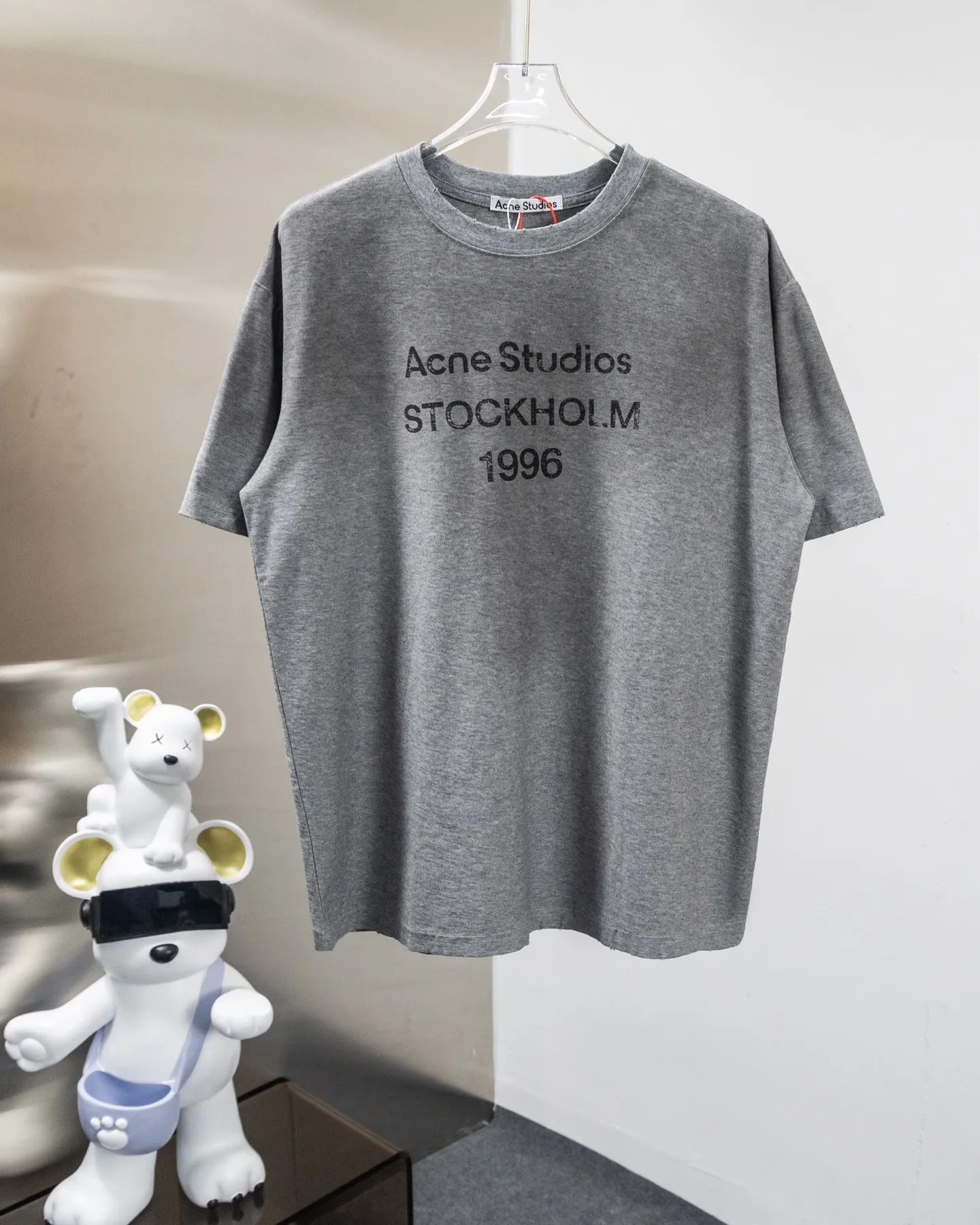 New Arrival Acne Studios Retro T Same Style Same Style 🆚 ， 、 、 ， ZP ， ， Size：XS S M L